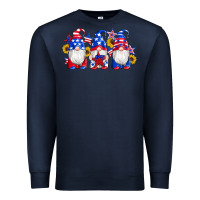 American Flag Gnomes Sunflowers Star Premium Sweatshirt | Teevron