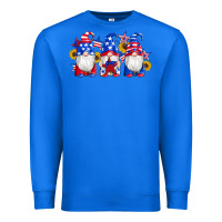 True Royal american flag gnomes sunflowers star Premium Sweatshirt - Artiststas
