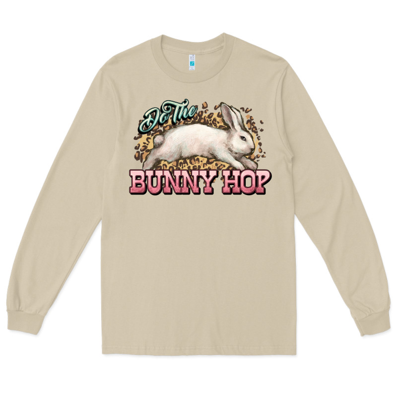 Do The Bunny Hop Easter Day Long Sleeve Tee by HowdyJamesFarm | Teevron