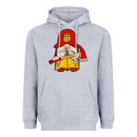 Heather Grey firefighter gnomes Heavyweight Hoodie - Artiststas