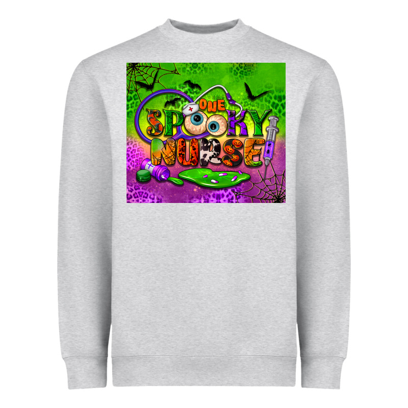 One Spooky Nurse Tumbler Heavyweight Sweatshirt by BundleAndBundleShop | Teevron