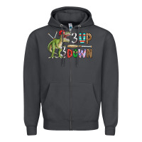 Smoke 3 up 3 down rex Zipper Hoodie - CowhideDigitalArt