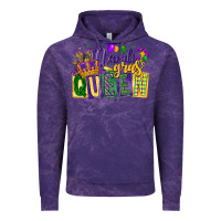 Cloud Purple mardi gras queen Vintage Hoodie - CowGirlArtShop