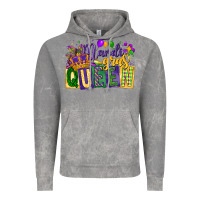 Cloud Rock mardi gras queen Vintage Hoodie - CowGirlArtShop