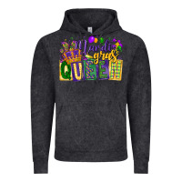 Vintage Black mardi gras queen Vintage Hoodie - CowGirlArtShop
