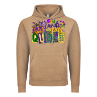 Vintage Coffee mardi gras queen Vintage Hoodie - CowGirlArtShop