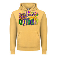 Vintage Mustard mardi gras queen Vintage Hoodie - CowGirlArtShop