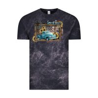 Cloud Black Small town USA truck 4th of july Vintage Tee - HowdyJamesFarm