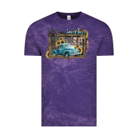 Cloud Purple Small town USA truck 4th of july Vintage Tee - HowdyJamesFarm