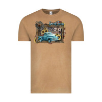 Vintage Camel Small town USA truck 4th of july Vintage Tee - HowdyJamesFarm