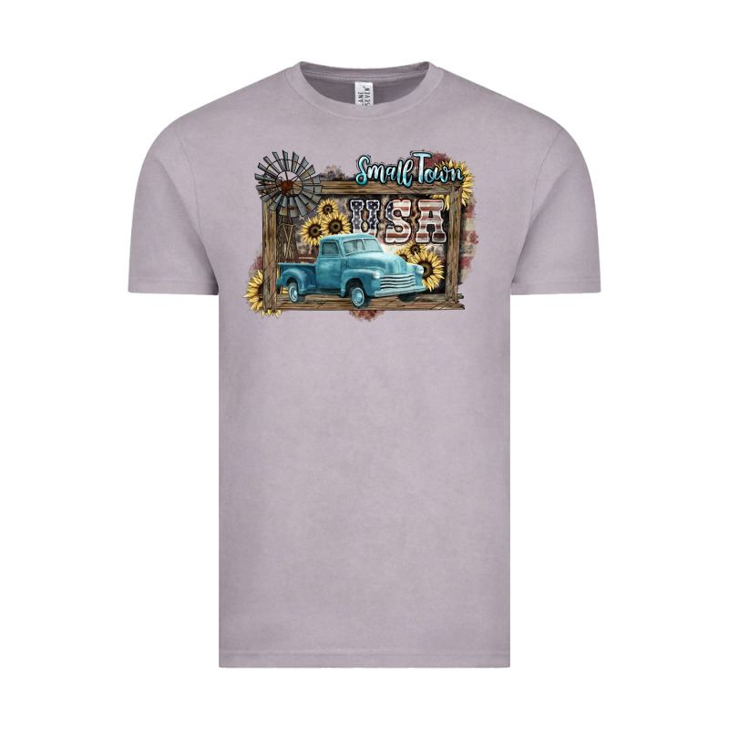 Small Town Usa Truck 4th Of July Vintage Tee by HowdyJamesFarm | Teevron