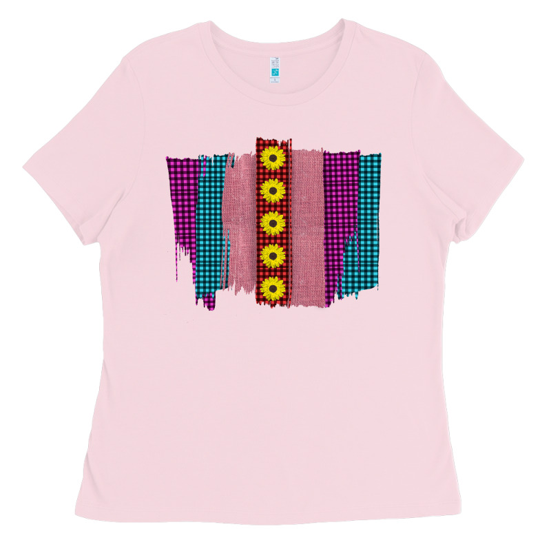 Western Farm Life Sunflower Brush Strokes Ladies Tee by Bettercallsaul | Teevron