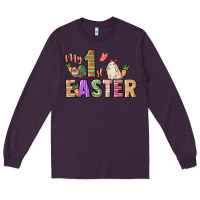 Plum My 1st Easter Day Long Sleeve Tee - HowdyJamesFarm