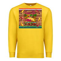 Lemon cinco de taco paper serape leopard wooden Premium Sweatshirt - Artiststas