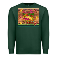 Sports Green cinco de taco paper serape leopard wooden Premium Sweatshirt - Artiststas