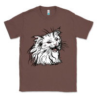 Chestnut Drawing Cat Classic Tee - RacoonDesign