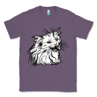 Lavender Drawing Cat Classic Tee - RacoonDesign