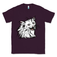 Plum Drawing Cat Classic Tee - RacoonDesign