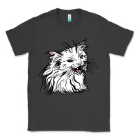 Smoke Drawing Cat Classic Tee - RacoonDesign