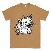 Toasted Coconut Drawing Cat Classic Tee - RacoonDesign