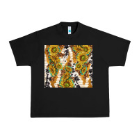 Black sunflowers with patterns Urban Heavy Tee - TumblerDesignByShophia
