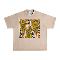 French Oak sunflowers with patterns Urban Heavy Tee - TumblerDesignByShophia