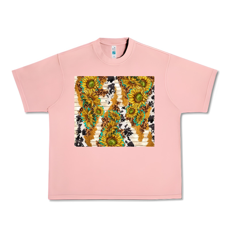Sunflowers With Patterns Urban Heavy Tee by TumblerDesignByShophia | Teevron