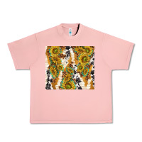 Salmon sunflowers with patterns Urban Heavy Tee - TumblerDesignByShophia