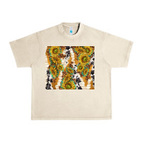 Sandshell sunflowers with patterns Urban Heavy Tee - TumblerDesignByShophia