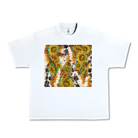 White sunflowers with patterns Urban Heavy Tee - TumblerDesignByShophia