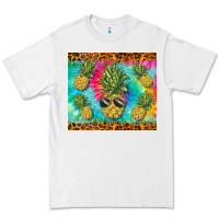 White summer pineapple Premium Tee - BarkalooDesign