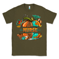 Army Green pumpkin nurse Classic Tee - NancyCooperArtShop