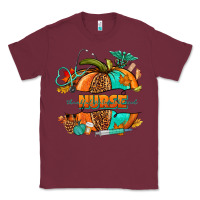 Burgundy pumpkin nurse Classic Tee - NancyCooperArtShop