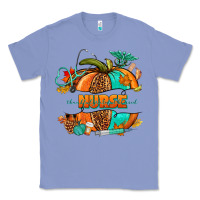 Colony Blue pumpkin nurse Classic Tee - NancyCooperArtShop