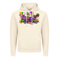 Vintage Artic mardi gras truck Vintage Hoodie - CowGirlArtShop