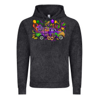 Vintage Black mardi gras truck Vintage Hoodie - CowGirlArtShop