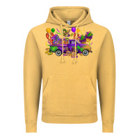Vintage Mustard mardi gras truck Vintage Hoodie - CowGirlArtShop