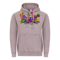 Vintage Zinc mardi gras truck Vintage Hoodie - CowGirlArtShop