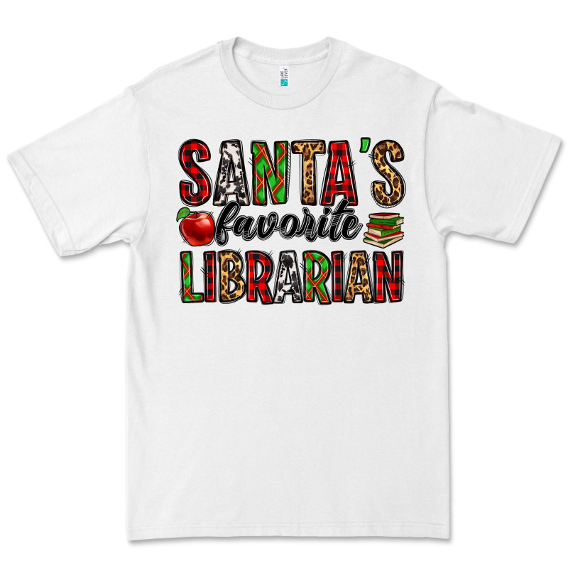 Santa's Favorite Librarian Premium Tee by Jasminsmagicworld | Teevron