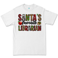 White santa's favorite librarian Premium Tee - Jasminsmagicworld