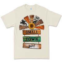 Bone small town girl western windmill wooden boards Premium Tee - Jasminsmagicworld