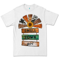 White small town girl western windmill wooden boards Premium Tee - Jasminsmagicworld