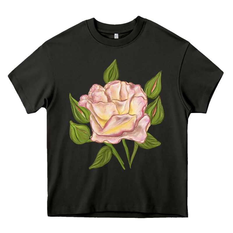 Life's Little Pleasures Rose Heavy Core Tee by LillyAllenDesigns | Teevron
