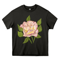 Asphalt Life's Little Pleasures Rose Heavy Core Tee - LillyAllenDesigns