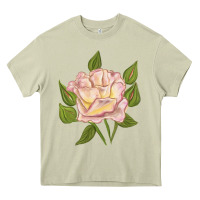 Mossy Life's Little Pleasures Rose Heavy Core Tee - LillyAllenDesigns