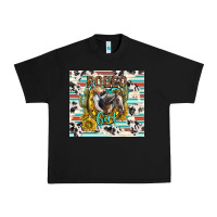 Black rodeo girl Urban Heavy Tee - TumblerDesignByShophia