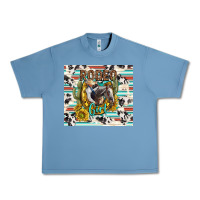 Pebble Blue rodeo girl Urban Heavy Tee - TumblerDesignByShophia