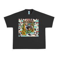 Pigment Black rodeo girl Urban Heavy Tee - TumblerDesignByShophia