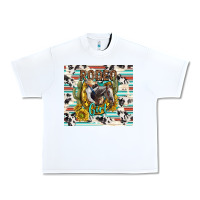 White rodeo girl Urban Heavy Tee - TumblerDesignByShophia