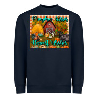 Navy pumpkin kisses harvest wishes tumbler Heavyweight Sweatshirt - BundleAndBundleShop